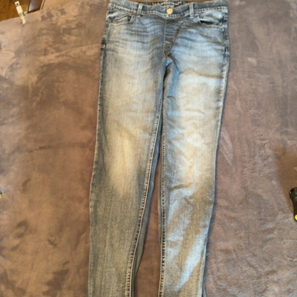 M Jeans by Maurices Jeans Women Large Blue Super High Rise Skinny Denim